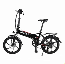 JOLITEC Bicicletas eléctrica Jolitec-Bicicleta Electrica- Bicicleta Eléctrica Plegable Ebike Revolution City 30, Aluminio, Shimano 7V, Batería Litio extraíble 48V, 8Ah… (Negro)