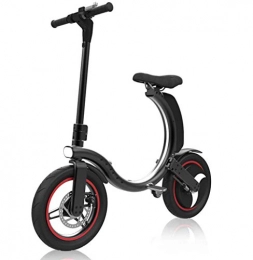 JXH Bicicleta JXH Bicicletas Ciudad porttiles Batera de Bicicletas elctricas para Adultos, con Gran Capacidad extrable de Iones de Litio (36V 250W), Puede soportar 150KG