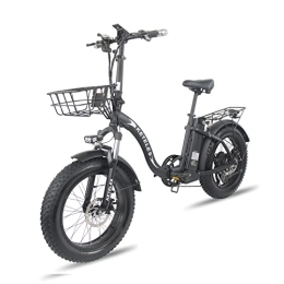 KETELES Bicicleta KETELES Bicicleta de montaña para adultos, 50 cm, plegable, 48 V, 18 Ah, bicicleta eléctrica todoterreno (KF9)