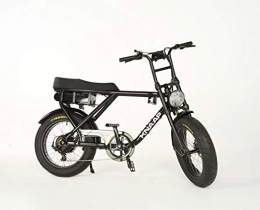 KNAAP - Bicicleta eléctrica Urbana con Sistema de Cambio de Velocidad Shimano con una Potencia de 250 W KN, Unisex, Color Negro