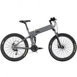Legend eBikes Bicicletas eléctrica Legend eBikes Etna - Bicicleta eléctrica plegable para adultos (batería de 36 V, 14 Ah, titanio), color gris