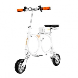 LHLCG Bicicletas eléctrica LHLCG Bicicleta elctrica Plegable - Mini porttil Ultra-Ligero Extrable Batera de Litio Multifuncin Manillar Smart E-Bike