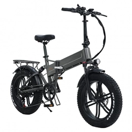 Liu Yu·casa creativa Bicicleta Liu Yu·casa creativa 800W Bicicleta eléctrica for Adultos Plegable 20 Pulgadas 4.0 neumático graso 48V 12.8Ah Batería de Litio Bicicleta eléctrica