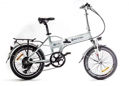 Lobito Bicicletas eléctrica Lobito Ice Mini Bicicleta eléctrica Plegable, Unisex Adulto, Blanco, Talla Única