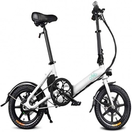 LOPP Ebike e-bike Fast e-bikes para adultos bicicleta plegable doble freno de disco portátil para ciclismo, bicicleta eléctrica plegable con pedales, batería de iones de litio 7.8AH