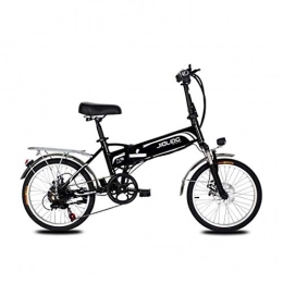 LUO Bicicleta LUO Bicicleta, Bicicleta elctrica de montaña para adultos de 20 pulgadas, Batera de litio de 48V Bicicletas elctricas de 350W, Bicicleta elctrica plegable de aleacin de aluminio de grado aeroesp