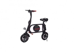 LUO Bicicleta LUO Bicicleta, scooter eléctrico de aleación de aluminio, neumático de goma inflable con motor de 10 pulgadas, mini scooter eléctrico para adultos compacto Travel Artifact, velocidad máxima 40 (km /