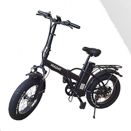 Mada Bicicletas eléctrica Madat-1 500W Bafang Motor LG Batera de Litio Neumtico Gordo Plegable Bicicleta elctrica