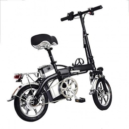 Maliyaw Bicicleta de Ciclo del Motor de Alta Velocidad de la Bicicleta eléctrica Negra 350w, batería de Litio 48V / 10AH