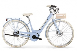 MBM Bicicletas eléctrica MBM E Primavera Ebike Mono 28 All Nexus 5s Bicicleta, Unisex Adulto, Azzurro A25, XX
