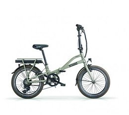 MBM Bicicletas eléctrica MBM E341 / 19 Bicicleta, Unisex Adulto, Verde MILIT A42, Talla única