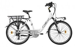 Atala Bicicleta Modelo Atala 2021 Bicicleta Trekking Front eléctrica E-Run FS 6.1 Ultral / antracita batería 360 medida 45 (M)