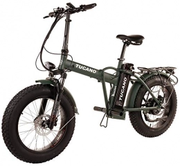 Marnaula Bicicletas eléctrica Monster 20 Limited Edition - e-Bike Plegable - Suspensin Delantera - Motor 500W, 48V-12ah - Display LCD 9 Niveles Ayuda - Frenos hidrulicos - Chasis Aluminio - para rodar por la Nieve o la Arena