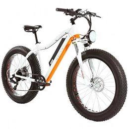 MONSTER 26 MTB Bicicletas eléctrica MONSTER 26 MTB (Blanco Motor: Bafang Rueda Trasera 500watt 48 v