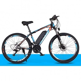 MRSDBTL Bicicleta MRSDBTL Bicicleta eléctrica para Adultos 26"250W Bicicleta eléctrica para Hombre Mujer Motor de Engranaje sin escobillas de Alta Velocidad 21-Speed Gear Speed E-Bike, Azul