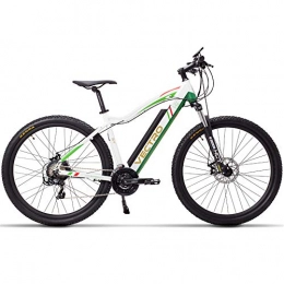 MSEBIKE Bicicleta MSEBIKE 29" Bicicleta eléctrica, Bicicleta de montaña, Potente batería de Litio, Asistente de Pedal de 5 Niveles, Horquilla de suspensión (White Standard, 350W 36V 13Ah)
