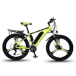 N&I Bicicleta N&I - Bicicleta eléctrica eléctrica de 26 pulgadas, con motor de 350 W, 36 V / 10 Ah, batería de 21 velocidades, doble disco