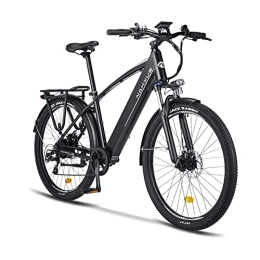 nakxus Bicicletas eléctrica nakxus Bicicleta eléctrica 27M204 de 27, 5 pulgadas, bicicleta eléctrica de ciudad con batería de litio de 36 V 12, 5 Ah de hasta 100 KM, motor de 250 W, bicicleta plegable con aplicación (negro)