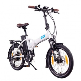 NCM Bicicletas eléctrica NCM London+ Bicicleta eléctrica Plegable, 250W, Batería 36V 19Ah 684Wh, 20" (Blanco +)