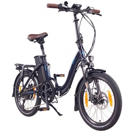 NCM Bicicletas eléctrica NCM Paris (+) Bicicleta eléctrica Plegable, 250W, Batteria 36V 19Ah • 684Wh, 20” (Azul+)