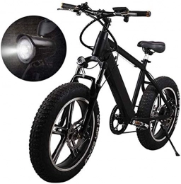 Capacity Bicicleta Neumático de Grasa de Bicicleta Plegable eléctrico 20 4"con batería de Iones de Litio de 48V 500W 15AH, y Freno de Disco con Ruedas de 20 Pulgadas de.