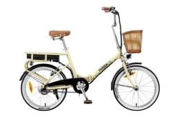 Nilox Bicicletas eléctrica Nilox E-Bike J1 Plus, Bicicleta eléctrica plegable con pedaleo asistido, 40 km de autonomía, hasta 25 km / h, batería de litio de 36 V 7, 5 Ah, ruedas de 20