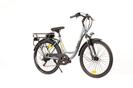 Nilox Bicicleta Nilox X7 F Bicicleta eléctrica, Adultos Unisex, Gris Brillante, M