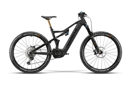 WHISTLE Bicicletas eléctrica Nueva E-Bike 2022 MTB Full Carbon 2022 White B-RUSH C8.2 12 V talla 44 color negro y negro