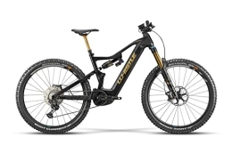 WHISTLE Bicicletas eléctrica Nueva E-Bike 2022 MTB Full Carbon 2022 White B-RUSH C9.2 12 V talla 40 color negro / dorado