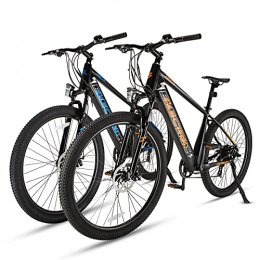 HFRYPShop Bicicletas eléctrica Pack 2 - Bicicleta de Montaña Eléctrica de 27.5 Pulgadas, Motor 36 V 250 W, Batería Recargable de Litio 10.4, Chasis Aluminio, Velocidad Máxima 25 km / h