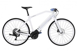 Pininfarina Bicicletas eléctrica Pininfarina Evoluzione Hi-Tech Carbon Shimano XT Bicicleta eléctrica de 11 velocidades, color blanco, talla M