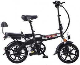 LKLKLK Bicicleta Plegable Bicicleta Elctrica De 48V 10Ah con Extrable De Iones De Litio, De 14 Pulgadas con E-Bici 350W Motor Y La Batera Bloqueo Antirrobo