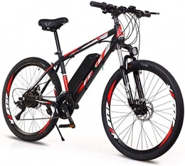 QWEIAS Bicicleta QWEIAS Bicicleta eléctrica Plegable Liviana de 26", batería de Litio extraíble de 250 W 36 V 8 Ah, Bicicleta eléctrica con transmisión Profesional de 21 velocidades con 3 Modos de conducción