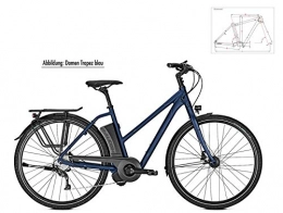 Raleigh Bicicleta Raligh Leeds 9 9 G 14.5 Ah 36 V E-Bike Pedelec / Shimano Alivio 9 velocidades Hombre Diamante 60XL Azul