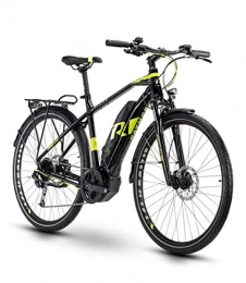 RAYMON Bicicletas eléctrica RAYMON Tourray E 4.0 Pedelec - Bicicleta eléctrica de trekking, color negro y verde, tamaño 60 cm, tamaño de rueda 28.0