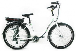 Reset Bicicletas eléctrica Reset E-Milady - Bicicleta elctrica de 26 Pulgadas, 250 W, Color Blanco Perla