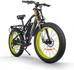RICH BIT Bicicletas eléctrica RICH BIT Bicicleta eléctrica CM-900 para Adultos Bicicleta de Ejercicio eléctrica sin escobillas de 48 V, batería de Litio de 17 Ah, Freno hidráulico de Bicicleta de montaña extraíble (Verde Negro)