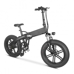 Rstar Bicicletas eléctrica Rstar Mankeel MK012 - Bicicleta eléctrica con neumáticos de 20 pulgadas, plegable, 500 W, batería extraíble de 36 V, 7 velocidades, velocidad máxima de 25 km / h, carga máxima de 150 kg