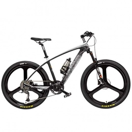 AIAIⓇ Bicicletas eléctrica S600 26 Pulgadas Bicicleta Eléctrica 240 W 36 V Batería Extraíble Marco de Fibra de Carbono Disco Hidráulico Freno de Disco Sensor Pedal Assist Bicicleta de Montaña