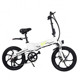 Shengmilo Bicicletas eléctrica Shengmilo Bicicleta elctrica elctrica para Bicicleta de Ciudad / para Mujer Bicicleta de Carretera GT20 350W * 48V * 10.4Ah 20 Pulgadas 7 velocidades Shimano Derailleur Aleacin de magnesio (Blanco)