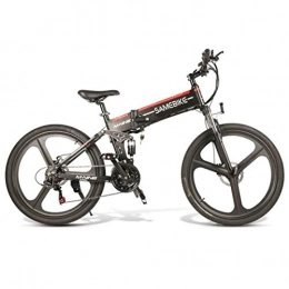 SHTST Bicicletas eléctrica SHTST Bicicleta eléctrica de 26 Pulgadas - Bicicleta eléctrica MTB con batería de Litio de 48 V 8 Ah, Frenos de Disco de absorción de Impactos de Alta Resistencia, Motor de 500 W a 25 km / h