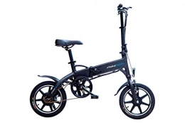 Skateflash Bicicletas eléctrica SKATEFLASH - Bicicleta Eléctrica SK Urban Mini [Plegable] [Regalo Casco y Guantes skateflash] Potencia -250W - Bateria LG Litio 36V 7.8 Ah - 40 Km de autonomía - Color Negro