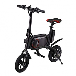 SMEI Bicicletas eléctrica SMEI Bicicleta elctrica, para Cuidad, 42V 2A, Dispositivo Mvil de Carga, Motor sin Escobillas 350W, Neumtico de 12 Pulgadas.
