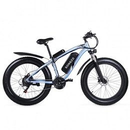 SONGZO Bicicleta SONGZO Bicicleta Eléctrica 1000W 26 Pulgadas Bicicleta de Montaña Eléctrica para Adultos Masculinos y Femeninos con Batería De Litio Extraíble 48V17AH