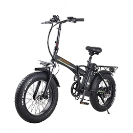 SONGZO Bicicleta SONGZO Bicicleta Eléctrica Plegable de 20 Pulgadas 500W con Batería de Litio Extraíble de 48V 15AH y Pantalla LCD