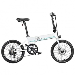 Speaklaus FIIDO D4S - Bicicleta eléctrica plegable (250 W, batería 36 V, 10,4 Ah, 80 kilometraje máximo), color blanco
