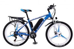 TAOCI Bicicleta TAOCI Bicicletas eléctricas para Adultos, Bicicleta de montaña, aleación de Aluminio Todo Terreno, 26", 36 V, 250 W / 350 W, batería de Iones de Litio extraíble, Bicicleta para Viajes cotidianos