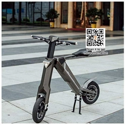 TZ Bicicletas eléctrica TZ® Bicicletas plegables de bicicleta eléctrica de 12 pulgadas + batería de 36 V + potencia de 250 W + batería de 7, 5 A LG importada (gris, motor de 250 W 36 V 7, 5 A)
