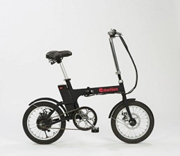Urban motion Bicicletas eléctrica URBAN MOTION Bicicleta electrica e-Bike Compact Negra 6000Ah