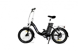 URBANBIKER Bicicleta elctrica Plegable Mini, batera de Litio 36V 13Ah (468Wh), Motor 250W, Negro